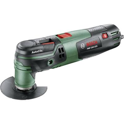 Bosch Groen PMF 250 CES UNI 0603102105 Multifunctioneel gereedschap 250W | in koffer - 0603102105