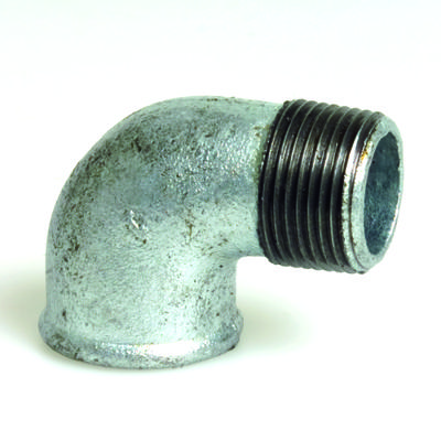 Knie 90° - Fig.92 - Staal verzinkt - buiten/binnen - 3/4"