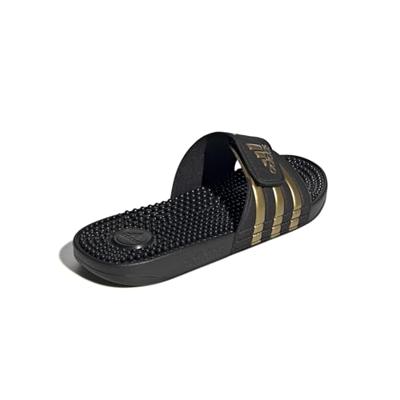 adidas Adissage Slippers Zwart Goud