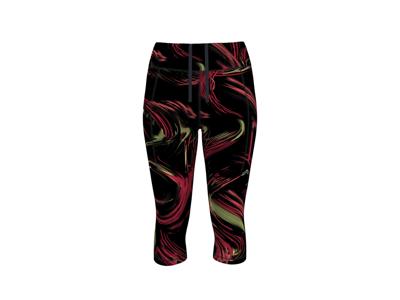 CRIVIT Dames capri sportlegging (Print, XS (32/34))