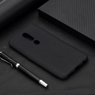 Voor OPPO F11 Pro Candy Color TPU case (zwart)