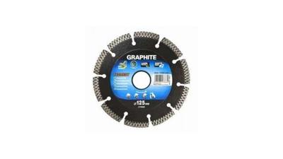 Graphite 57h868 diamantschijf 230x22x8,0x2,5mm, segment type x, gelaserd, harde materialen mpa en13236
