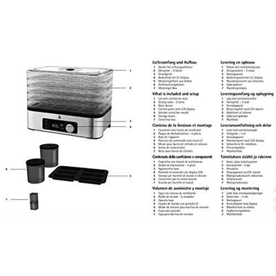 WMF KITCHENminis Voedseldroger RVS