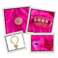 Fuggler Sleutelhanger Pluche - thumbnail
