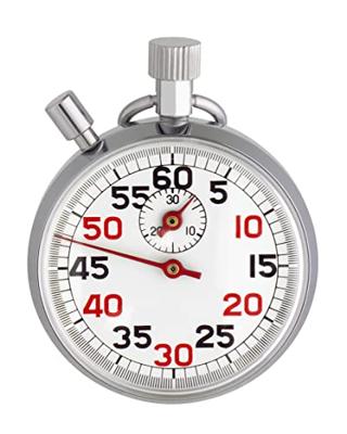 TFA Dostmann 38.1022 Analoge stopwatch Metaal