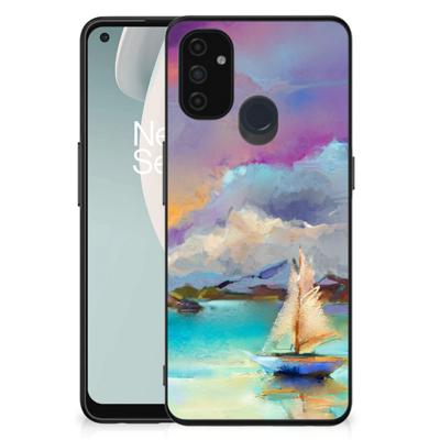 Kleurrijke Telefoonhoesje OnePlus Nord N100 Boat