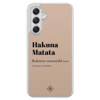Samsung Galaxy A34 hybride hoesje - Hakuna matata - thumbnail