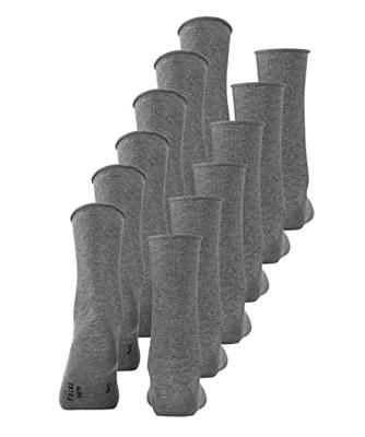FALKE 6-paar Happy dames sokken - Katoenen multipack vrouwen sokken - Voordeelverpakking