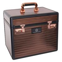 Imperial Riding Shiny Classic Groomingbox donkerbruin maat:one size - thumbnail