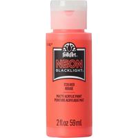 FolkArt • neon blacklight red - thumbnail