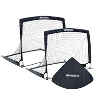 Voetbaldoel Devessport 120 x 90 x 90 cm Zwart - thumbnail