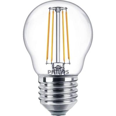 Philips LED kogel E27 4,3-40W 2700K filament helder - LED3749 Philips LED kogel E27 4,3-40W 2700K filament helder - LED3749