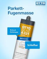 Ottoseal Parkett A221 310ml - Voegengrijs C71 - thumbnail