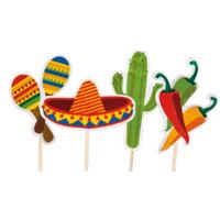 Mexicaanse cocktailprikkers - 12 stuks - thumbnail
