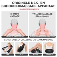 Nekmassageapparaat shiatsu Premium NM089 - thumbnail