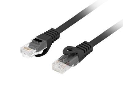 LANBERG Kabel DE Red Cat.6 UTP LSZH CU 5M Negro Fluke Passed