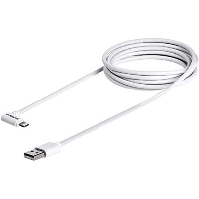 StarTech.com Haakse Lightning naar USB kabel 2m - wit