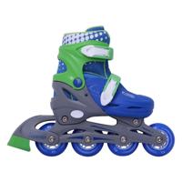 Street Rider Inline skates hardboot blauw verstelbaar maat 26-29 - thumbnail