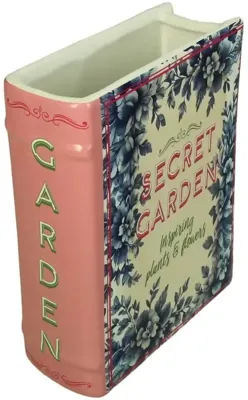 Kersten vaas aardewerk secret garden 16x6.3x20cm multi