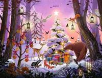 Puzzel Ravensburger NAVIDAD EN EL BOSQUE 2000 Onderdelen - thumbnail