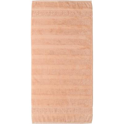 Cawö Cawö Noblesse Uni Handdoek 50x100 Zalm