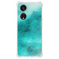 Back Cover OPPO A98 Painting Blue - thumbnail