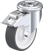 Blickle LKR-POTH 125KA-FI Zwenkwiel met rem Wieldiameter: 125 mm Draagvermogen (max.): 350 kg 1 stuk(s) - thumbnail