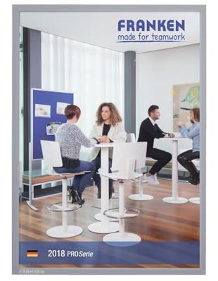 Franken ITSA4M 12 Documenthouder Grijs DIN A4