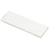 Hammond Electronics 1597DIN1MPTPC Afdekking PPO Lichtgrijs (l x b x h) 42 x 2 x 15 mm 1 stuk(s) - thumbnail