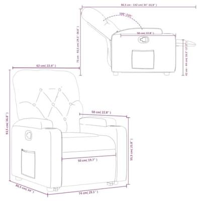 Sta-op-stoel verstelbaar stof taupe