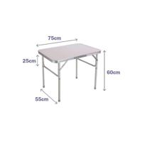 Vouwtafel Marbueno Wit 75 x 60 x 55 cm - thumbnail