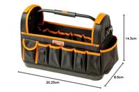 Bahco 19inch open gereedschapstas | 4750FB1-19A - thumbnail