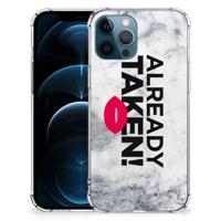iPhone 12 | 12 Pro Telefoonhoesje met tekst Already Taken White - thumbnail