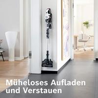 Bosch BSS711W steelstofzuiger & elektrische bezem Batterij/Accu Droog Zakloos 0,3 l Zwart, Zilver, Wit - thumbnail