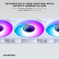 Phanteks PH-F120M25R_G2_DWT01_3P PC-ventilator (b x h x d) 120 x 25 x 120 mm - thumbnail