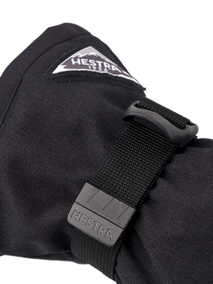 Hestra Powder Gauntlet 3 Vinger Handschoen Black 11 Hestra Powder Gauntlet 3 Vinger Handschoen Black 11