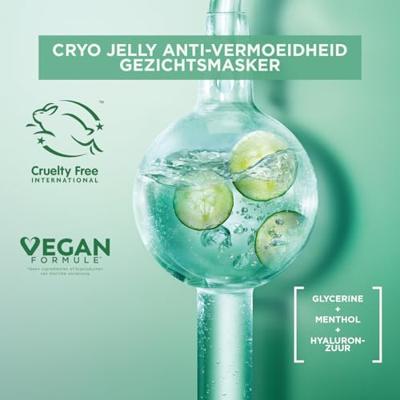 Garnier SkinActive Hyaluron Cryo Jelly Gel Tissue Masker