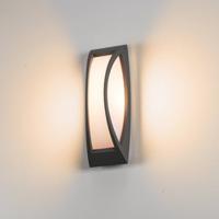 SLV Meridian II 230445 Buitenlamp (wand) Spaarlamp, LED E27 20 W Antraciet - thumbnail