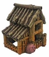 Superfish Bamboo House S - Uniek Hout Voor Aquarium, Natuurlijk & Onderhoudsvriendelijk - thumbnail