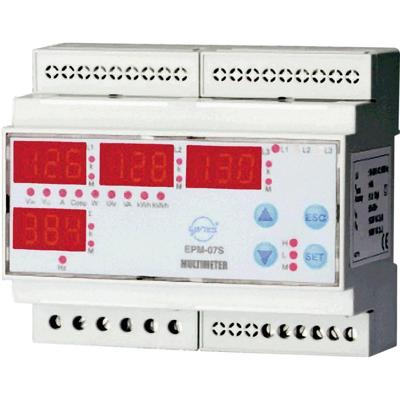ENTES EPM-07S-DIN Netwerkanalyser 1-fasig, 3-fasig Energiemetingen ENTES EPM-07S-DIN Netwerkanalyser 1-fasig, 3-fasig Energiemetingen