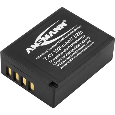 Ansmann Camera-accu Vervangt originele accu NP-W126 7.4 V 1000 mAh Ansmann Camera-accu Vervangt originele accu NP-W126 7.4 V 1000 mAh