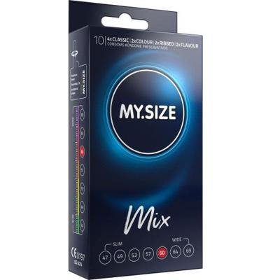 MySize Mix 60 - Assortiment Condooms In Maat 60mm 10 stuks