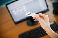 Brother FLe-2511 Labeltape gelamineerde kabeletiketten Tapekleur: Wit Tekstkleur: Zwart - thumbnail