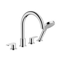 Hansgrohe Badrandmengkraan Vernis Blend 4-gats Chroom - thumbnail