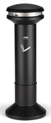 Rubbermaid peukenzuil Infinity, ft 40 x 101 cm, zwart