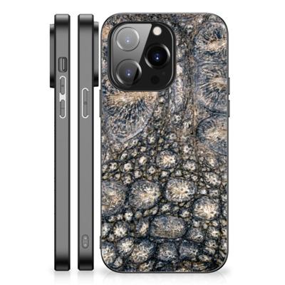 iPhone 14 Pro Dierenprint Telefoonhoesje Krokodillenprint