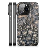 iPhone 14 Pro Dierenprint Telefoonhoesje Krokodillenprint - thumbnail
