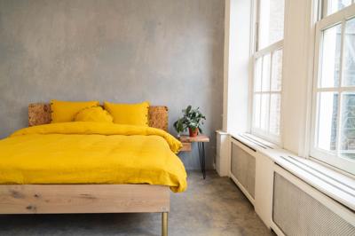 Kayori Nikko dekbedovertrek Linnen 140x200-220 Goud