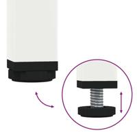 Dressoir 135x39x73,5 cm koudgewalst staal wit - thumbnail