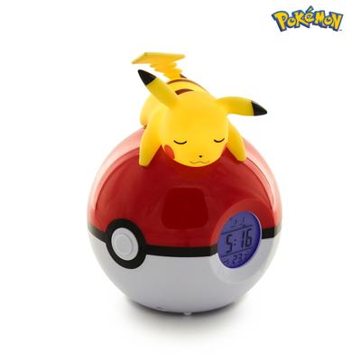 Pokémon Alarm Clock Pokeball with Light Pikachu 18 cm